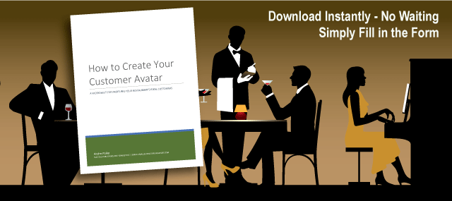 restaurant customer avatar worksheet