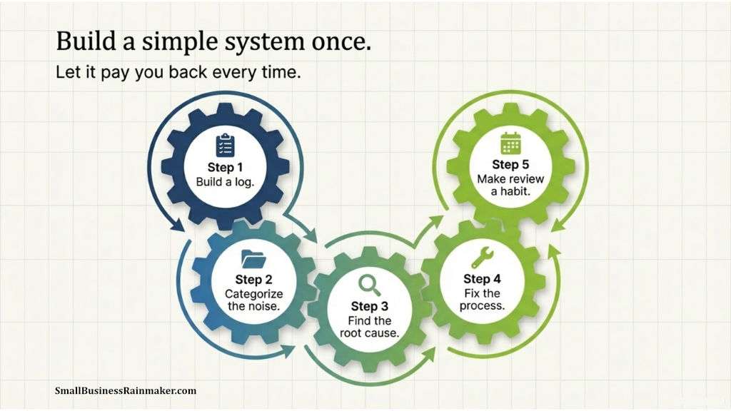Illustration of the complaint review process